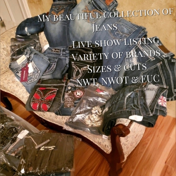 Rock Revival Denim - ROCK REVIVAL, MISS ME, BKE, SILVERS➕ 26-32W×28-33L All Cuts